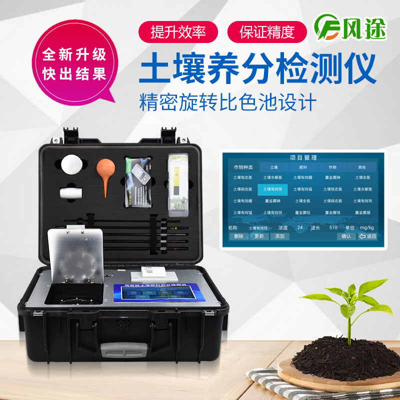 土壤肥料養分速測儀，看看你正確施肥了嗎？